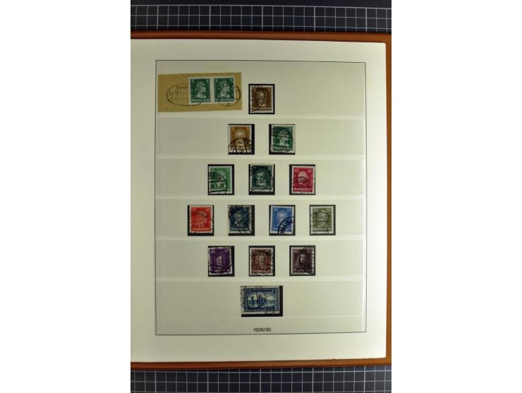 1872/1945, postfrische, ungebrauchte und gestempelte Sammlung mit u.a. Mi.-Nr. 66, 438-39, 458 auf Brief, 496 und 197 zusamme