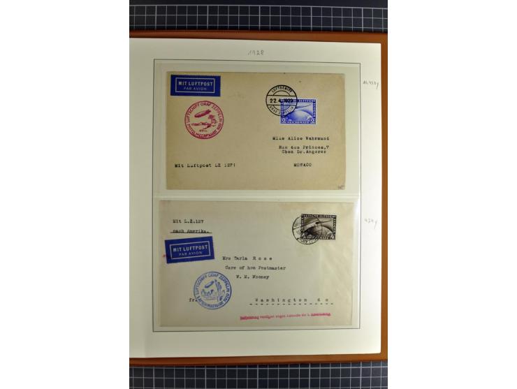 1872/1945, postfrische, ungebrauchte und gestempelte Sammlung mit u.a. Mi.-Nr. 66, 438-39, 458 auf Brief, 496 und 197 zusamme