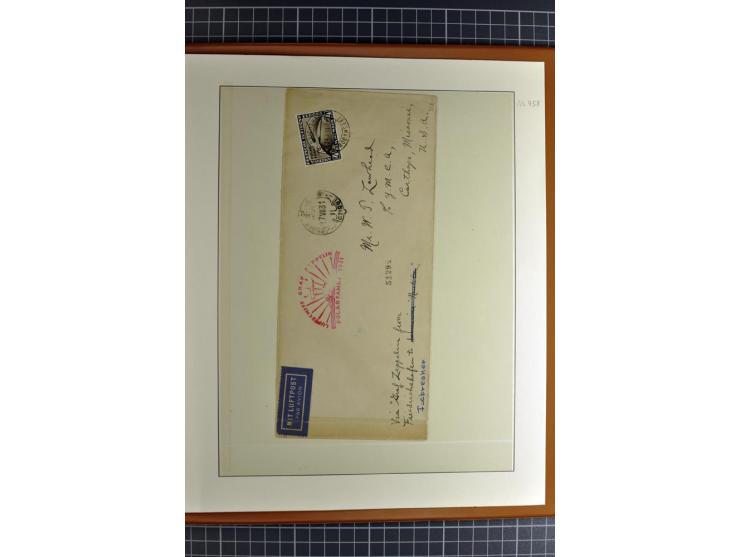 1872/1945, postfrische, ungebrauchte und gestempelte Sammlung mit u.a. Mi.-Nr. 66, 438-39, 458 auf Brief, 496 und 197 zusamme