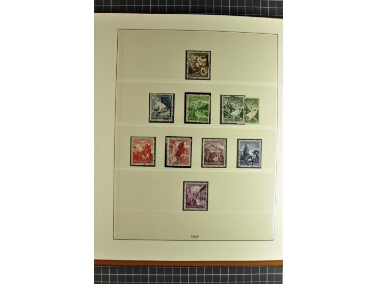 1872/1945, postfrische, ungebrauchte und gestempelte Sammlung mit u.a. Mi.-Nr. 66, 438-39, 458 auf Brief, 496 und 197 zusamme