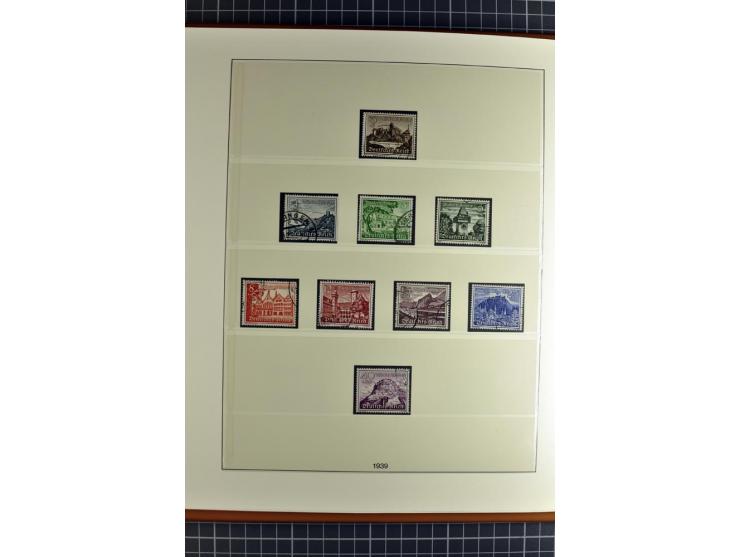 1872/1945, postfrische, ungebrauchte und gestempelte Sammlung mit u.a. Mi.-Nr. 66, 438-39, 458 auf Brief, 496 und 197 zusamme