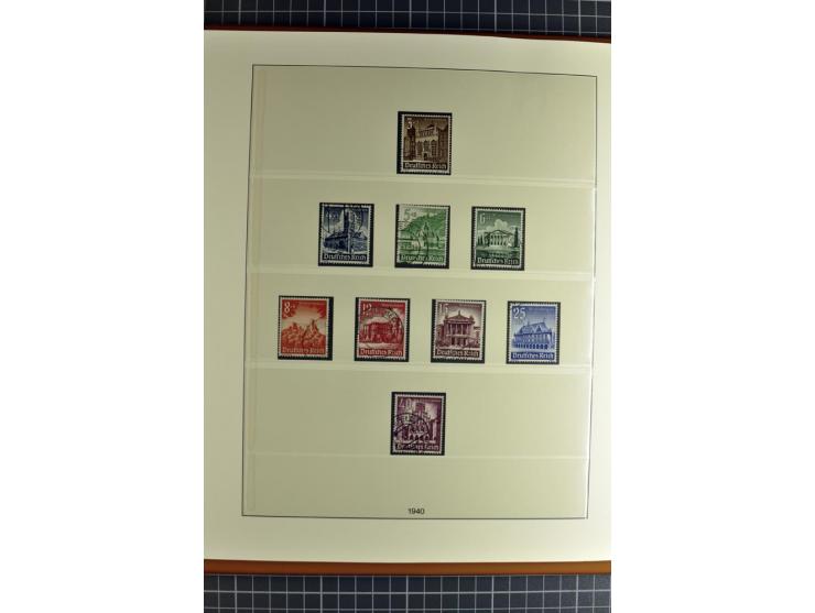 1872/1945, postfrische, ungebrauchte und gestempelte Sammlung mit u.a. Mi.-Nr. 66, 438-39, 458 auf Brief, 496 und 197 zusamme
