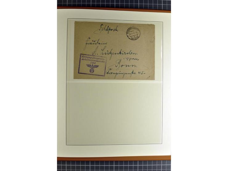 1872/1945, postfrische, ungebrauchte und gestempelte Sammlung mit u.a. Mi.-Nr. 66, 438-39, 458 auf Brief, 496 und 197 zusamme