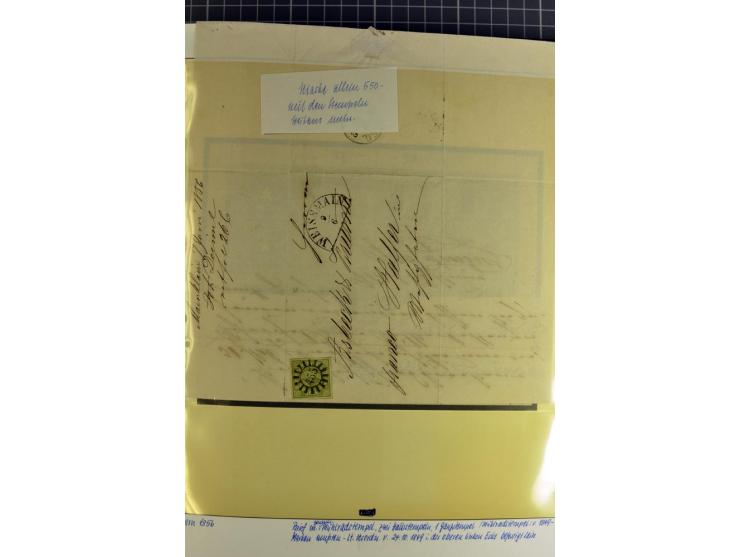 1872/1945, postfrische, ungebrauchte und gestempelte Sammlung mit Bl.1, 3 (2), allen Zeppelin etc., teils in beiden Erhaltung
