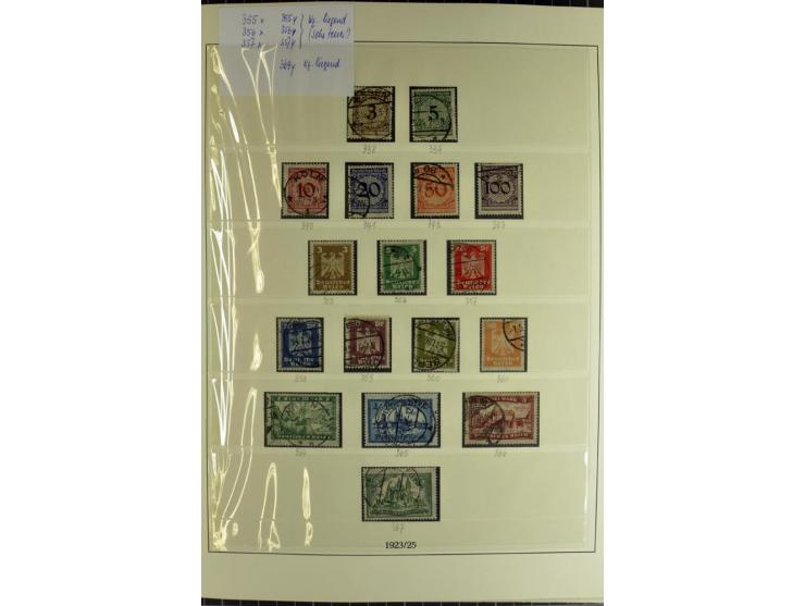 1872/1945, postfrische, ungebrauchte und gestempelte Sammlung mit Bl.1, 3 (2), allen Zeppelin etc., teils in beiden Erhaltung