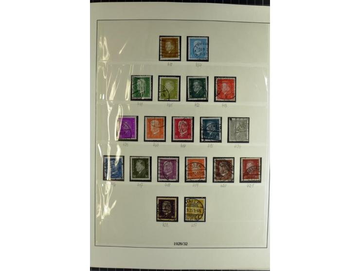 1872/1945, postfrische, ungebrauchte und gestempelte Sammlung mit Bl.1, 3 (2), allen Zeppelin etc., teils in beiden Erhaltung