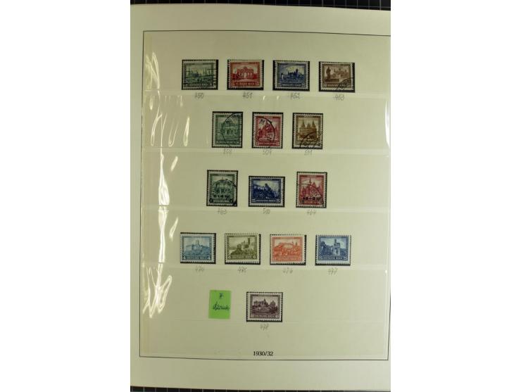 1872/1945, postfrische, ungebrauchte und gestempelte Sammlung mit Bl.1, 3 (2), allen Zeppelin etc., teils in beiden Erhaltung