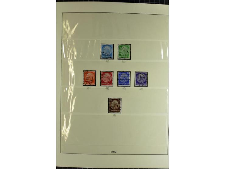 1872/1945, postfrische, ungebrauchte und gestempelte Sammlung mit Bl.1, 3 (2), allen Zeppelin etc., teils in beiden Erhaltung