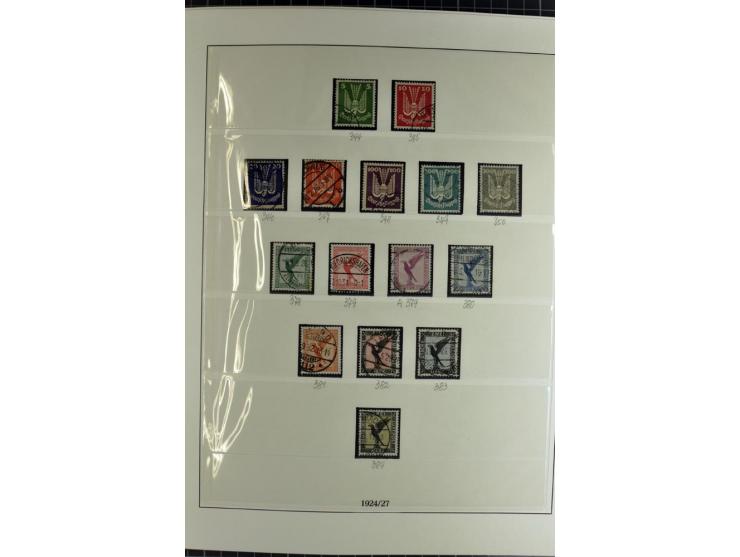 1872/1945, postfrische, ungebrauchte und gestempelte Sammlung mit Bl.1, 3 (2), allen Zeppelin etc., teils in beiden Erhaltung