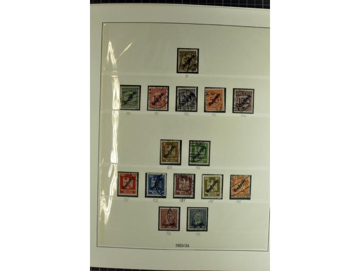 1872/1945, postfrische, ungebrauchte und gestempelte Sammlung mit Bl.1, 3 (2), allen Zeppelin etc., teils in beiden Erhaltung