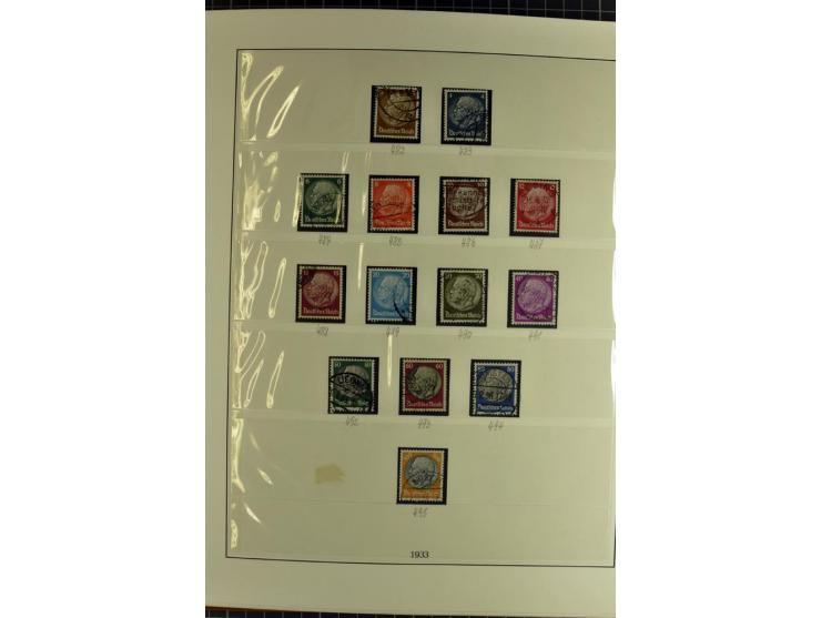 1872/1945, postfrische, ungebrauchte und gestempelte Sammlung mit Bl.1, 3 (2), allen Zeppelin etc., teils in beiden Erhaltung