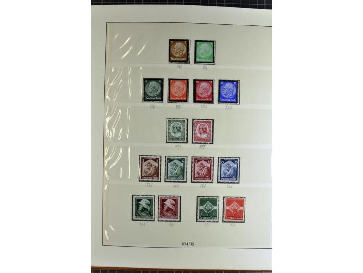 1872/1945, postfrische, ungebrauchte und gestempelte Sammlung mit Bl.1, 3 (2), allen Zeppelin etc., teils in beiden Erhaltung