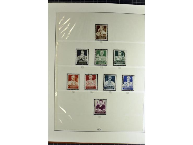 1872/1945, postfrische, ungebrauchte und gestempelte Sammlung mit Bl.1, 3 (2), allen Zeppelin etc., teils in beiden Erhaltung