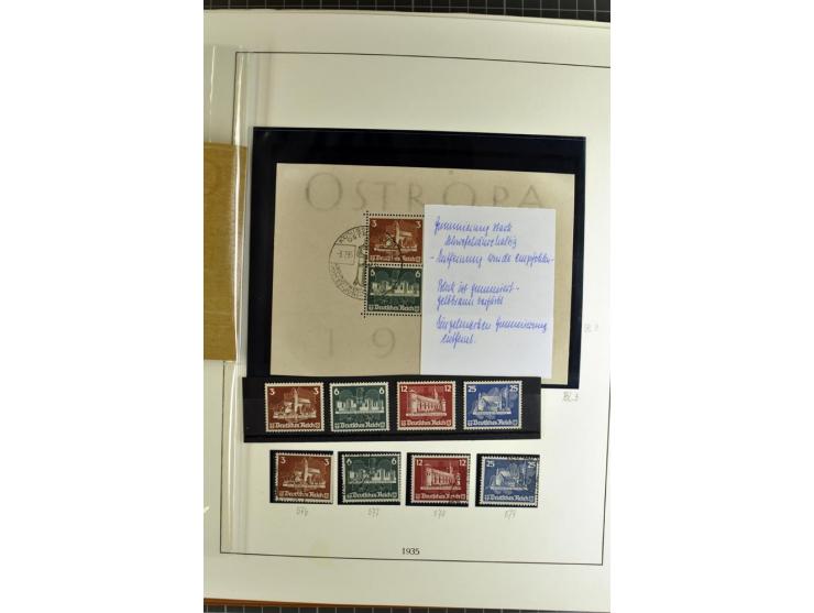 1872/1945, postfrische, ungebrauchte und gestempelte Sammlung mit Bl.1, 3 (2), allen Zeppelin etc., teils in beiden Erhaltung
