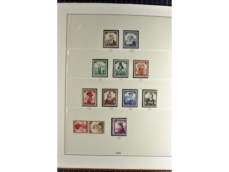 1872/1945, postfrische, ungebrauchte und gestempelte Sammlung mit Bl.1, 3 (2), allen Zeppelin etc., teils in beiden Erhaltung