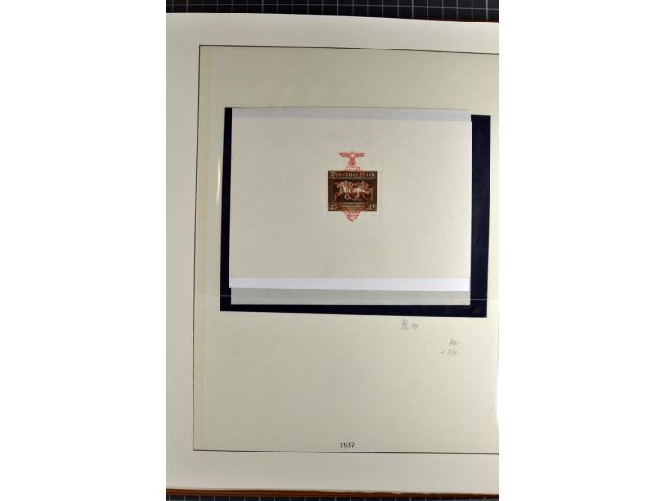 1872/1945, postfrische, ungebrauchte und gestempelte Sammlung mit Bl.1, 3 (2), allen Zeppelin etc., teils in beiden Erhaltung