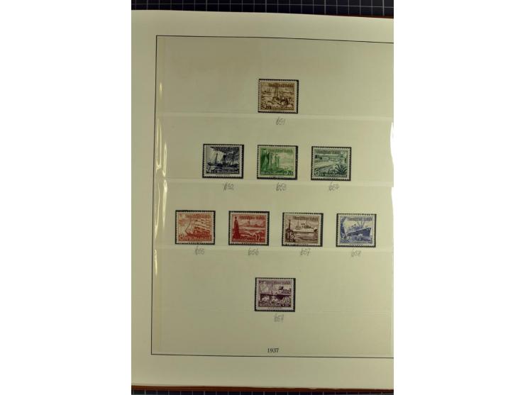 1872/1945, postfrische, ungebrauchte und gestempelte Sammlung mit Bl.1, 3 (2), allen Zeppelin etc., teils in beiden Erhaltung