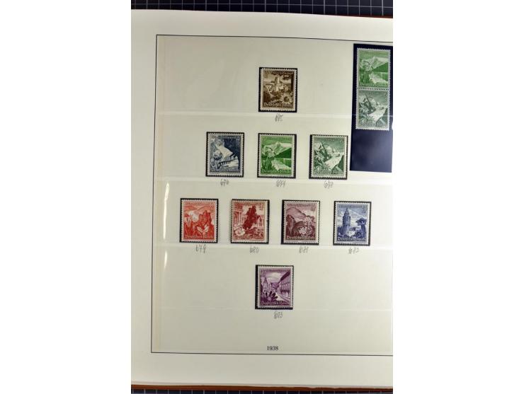 1872/1945, postfrische, ungebrauchte und gestempelte Sammlung mit Bl.1, 3 (2), allen Zeppelin etc., teils in beiden Erhaltung