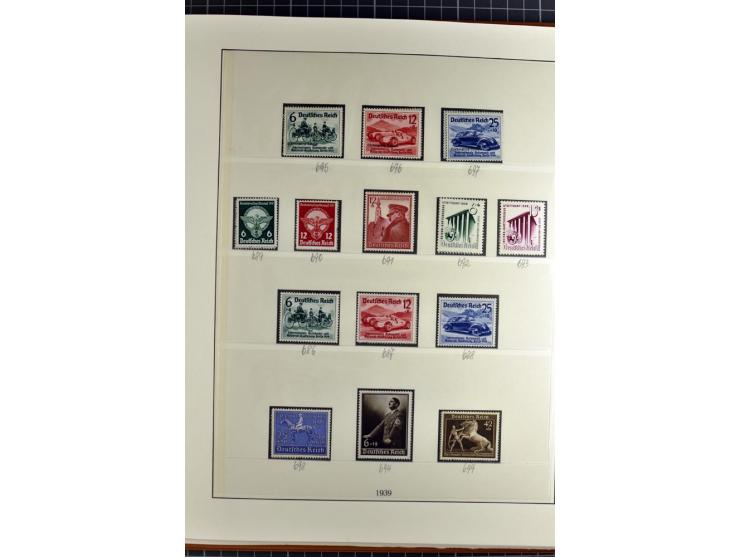 1872/1945, postfrische, ungebrauchte und gestempelte Sammlung mit Bl.1, 3 (2), allen Zeppelin etc., teils in beiden Erhaltung