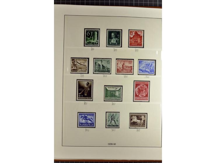 1872/1945, postfrische, ungebrauchte und gestempelte Sammlung mit Bl.1, 3 (2), allen Zeppelin etc., teils in beiden Erhaltung
