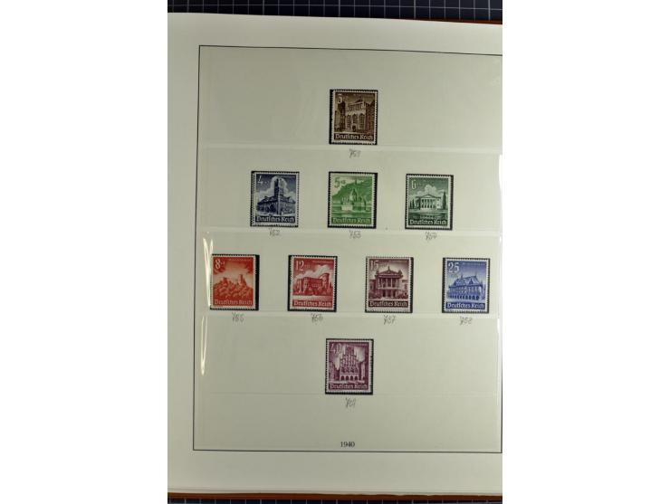 1872/1945, postfrische, ungebrauchte und gestempelte Sammlung mit Bl.1, 3 (2), allen Zeppelin etc., teils in beiden Erhaltung