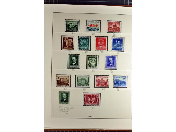 1872/1945, postfrische, ungebrauchte und gestempelte Sammlung mit Bl.1, 3 (2), allen Zeppelin etc., teils in beiden Erhaltung