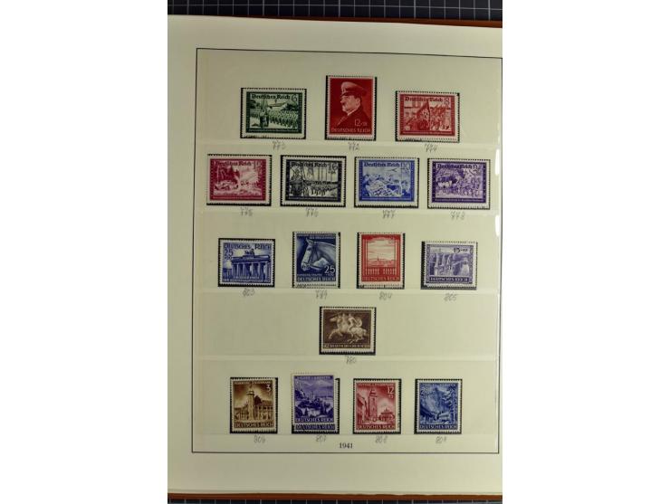 1872/1945, postfrische, ungebrauchte und gestempelte Sammlung mit Bl.1, 3 (2), allen Zeppelin etc., teils in beiden Erhaltung