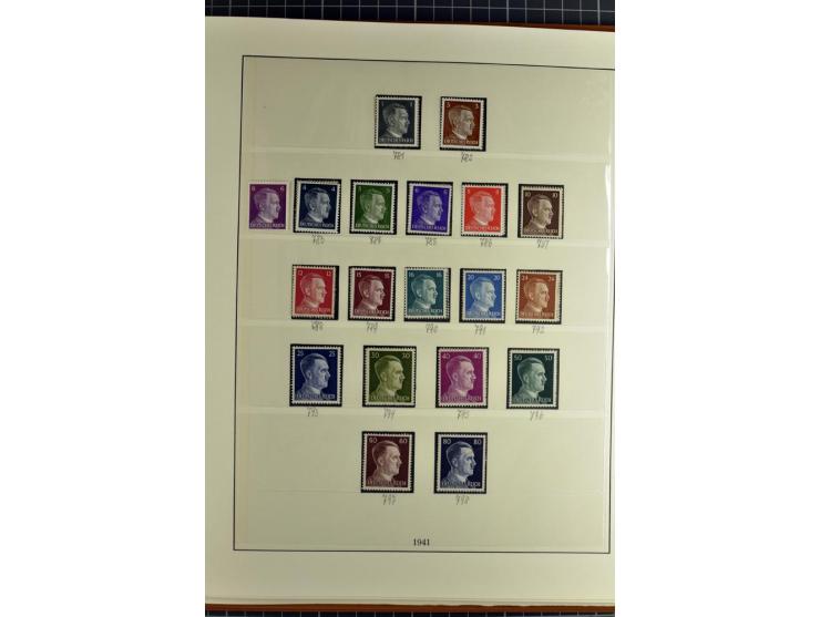 1872/1945, postfrische, ungebrauchte und gestempelte Sammlung mit Bl.1, 3 (2), allen Zeppelin etc., teils in beiden Erhaltung