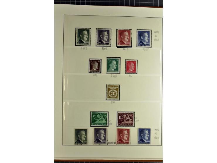 1872/1945, postfrische, ungebrauchte und gestempelte Sammlung mit Bl.1, 3 (2), allen Zeppelin etc., teils in beiden Erhaltung