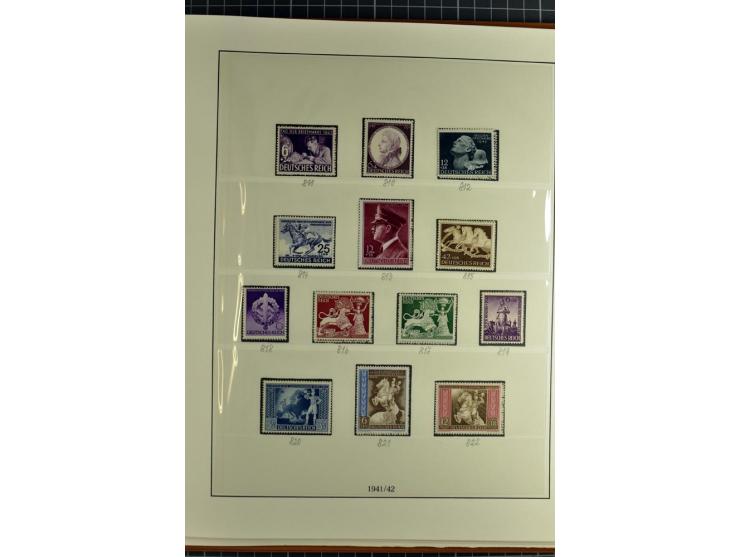 1872/1945, postfrische, ungebrauchte und gestempelte Sammlung mit Bl.1, 3 (2), allen Zeppelin etc., teils in beiden Erhaltung