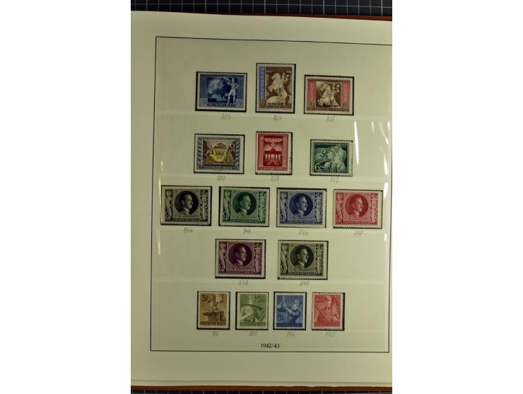 1872/1945, postfrische, ungebrauchte und gestempelte Sammlung mit Bl.1, 3 (2), allen Zeppelin etc., teils in beiden Erhaltung