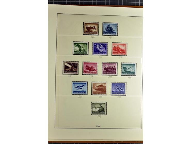 1872/1945, postfrische, ungebrauchte und gestempelte Sammlung mit Bl.1, 3 (2), allen Zeppelin etc., teils in beiden Erhaltung