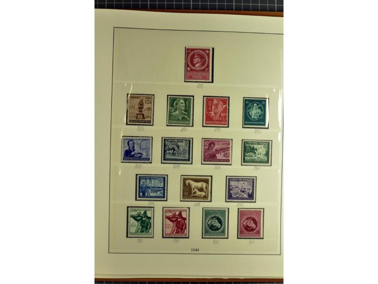 1872/1945, postfrische, ungebrauchte und gestempelte Sammlung mit Bl.1, 3 (2), allen Zeppelin etc., teils in beiden Erhaltung