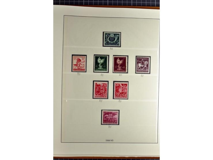 1872/1945, postfrische, ungebrauchte und gestempelte Sammlung mit Bl.1, 3 (2), allen Zeppelin etc., teils in beiden Erhaltung