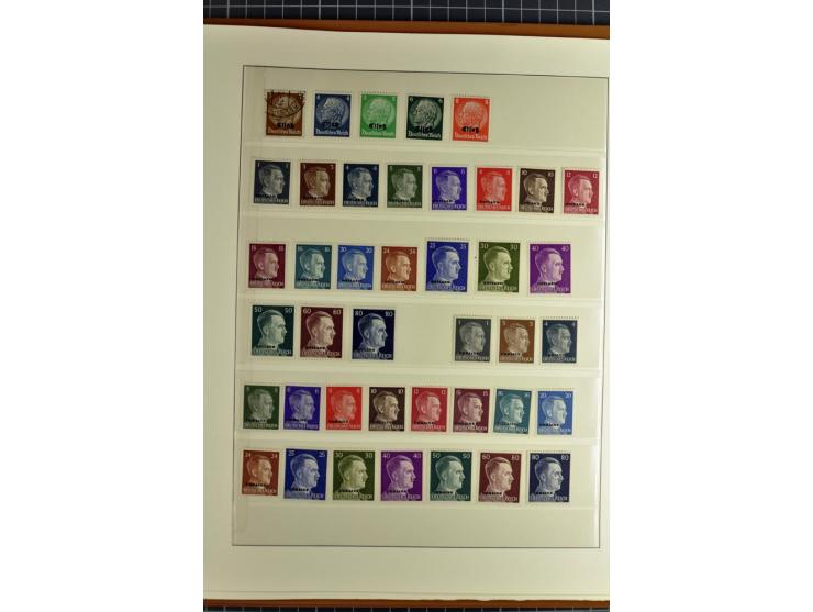 1872/1945, postfrische, ungebrauchte und gestempelte Sammlung mit Bl.1, 3 (2), allen Zeppelin etc., teils in beiden Erhaltung