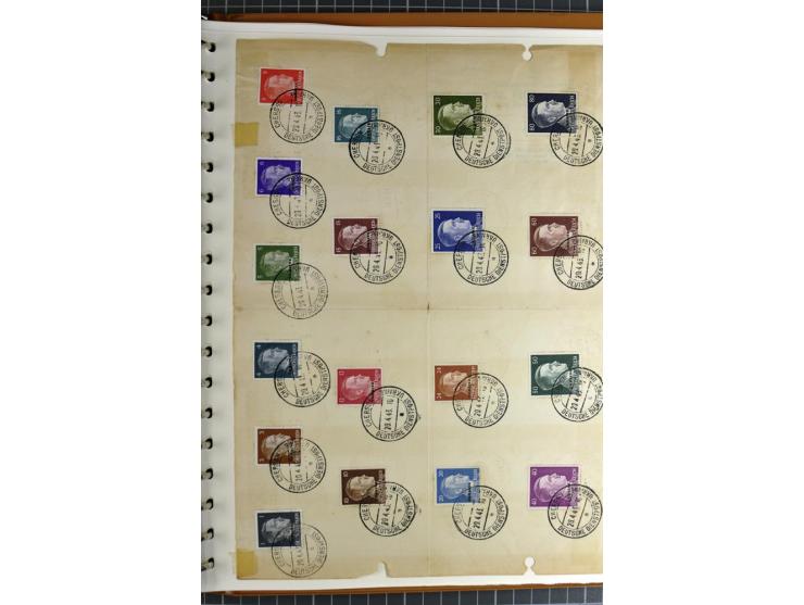1872/1945, postfrische, ungebrauchte und gestempelte Sammlung mit Bl.1, 3 (2), allen Zeppelin etc., teils in beiden Erhaltung