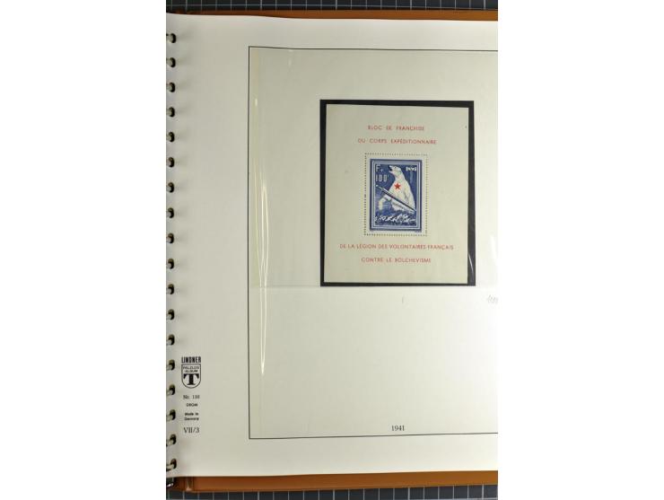 1872/1945, postfrische, ungebrauchte und gestempelte Sammlung mit Bl.1, 3 (2), allen Zeppelin etc., teils in beiden Erhaltung