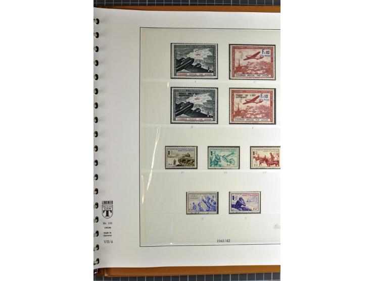 1872/1945, postfrische, ungebrauchte und gestempelte Sammlung mit Bl.1, 3 (2), allen Zeppelin etc., teils in beiden Erhaltung