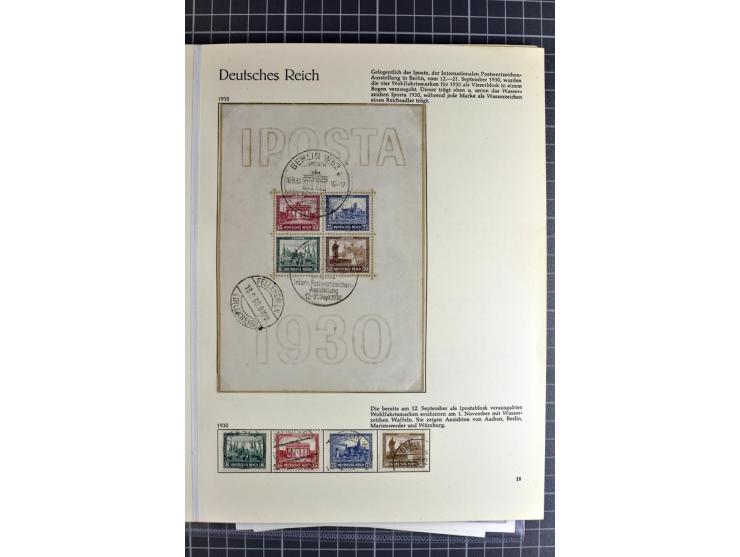 1872/1923, vorwiegend gestempelte Sammlung, beginnend mit einem schönen Brustschildteil, dabei u.a. Mi.-Nr. 24 und 28 je mit 
