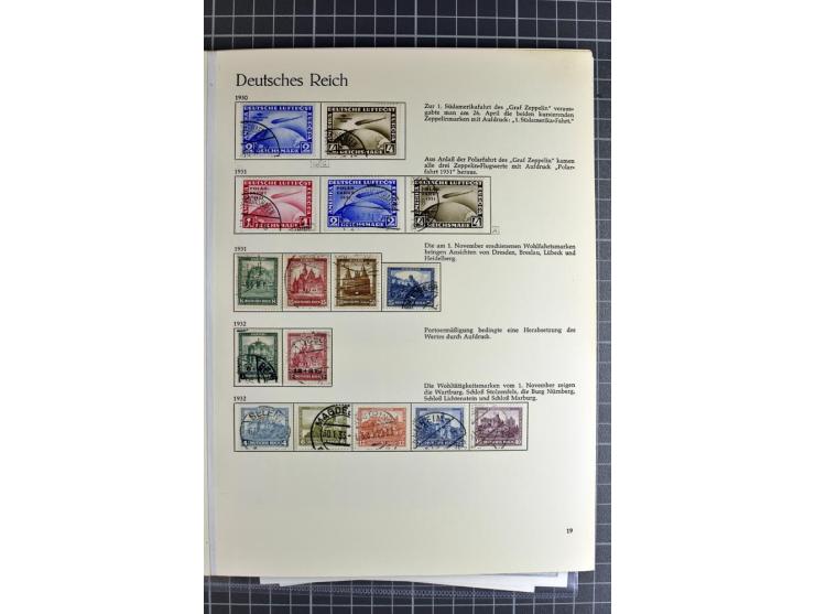 1872/1923, vorwiegend gestempelte Sammlung, beginnend mit einem schönen Brustschildteil, dabei u.a. Mi.-Nr. 24 und 28 je mit 