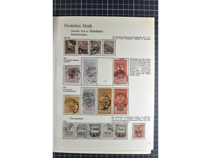 1872/1923, vorwiegend gestempelte Sammlung, beginnend mit einem schönen Brustschildteil, dabei u.a. Mi.-Nr. 24 und 28 je mit 