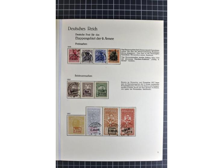1872/1923, vorwiegend gestempelte Sammlung, beginnend mit einem schönen Brustschildteil, dabei u.a. Mi.-Nr. 24 und 28 je mit 
