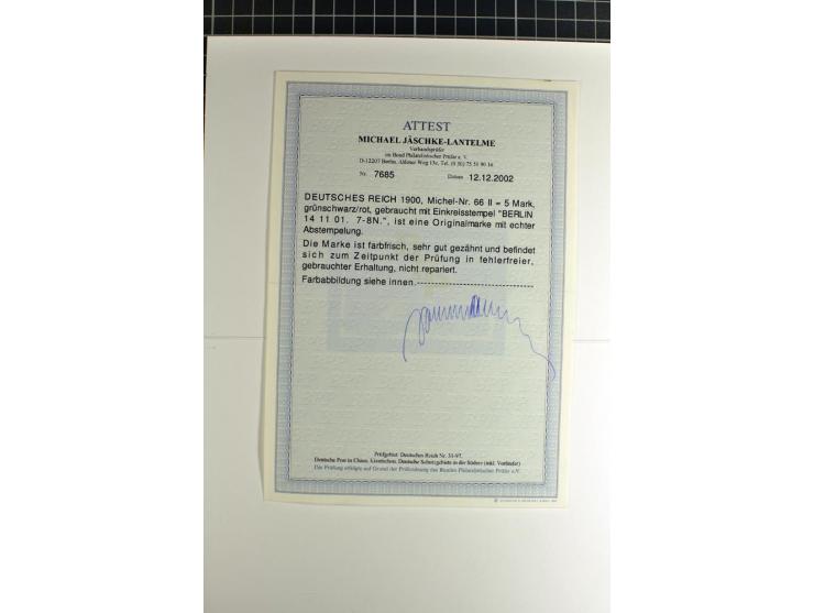 1872/1923, vorwiegend gestempelte Sammlung, beginnend mit einem schönen Brustschildteil, dabei u.a. Mi.-Nr. 24 und 28 je mit 