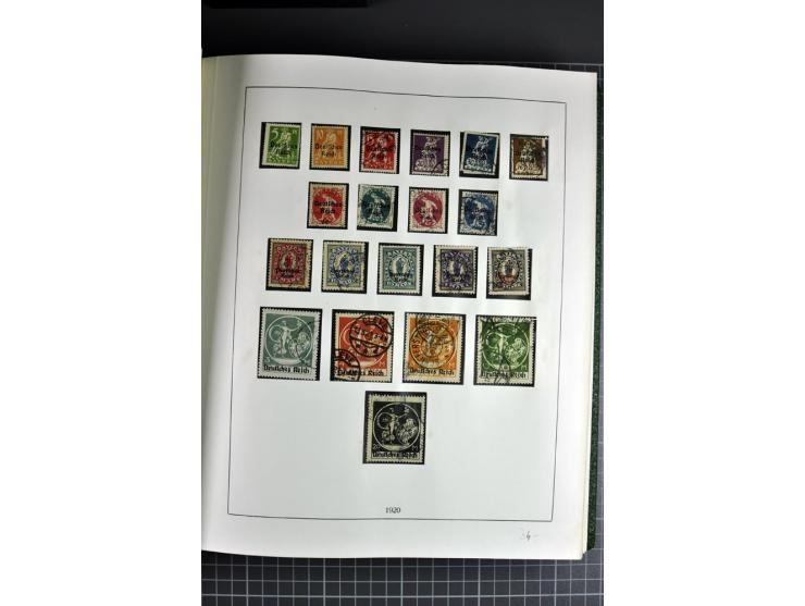 1872/1945, ungebrauchte und gestempelte reichhaltige Sammlung mit allen Blocks, die Erhaltung ist nicht immer einwandfrei, te