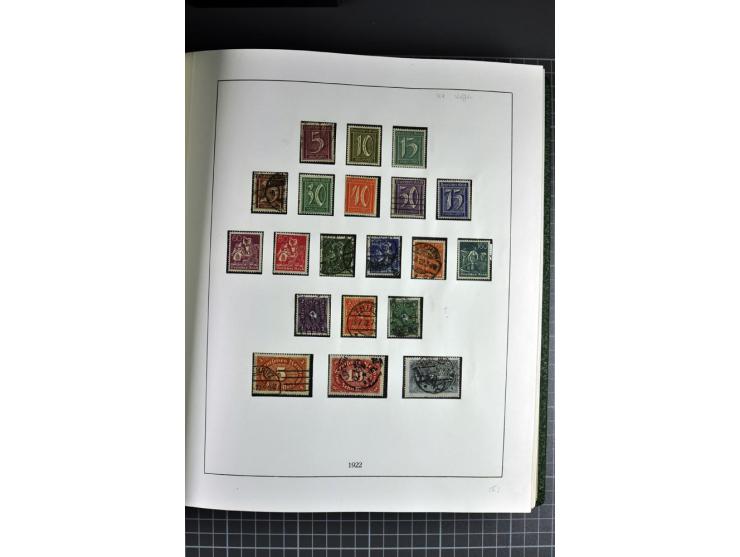 1872/1945, ungebrauchte und gestempelte reichhaltige Sammlung mit allen Blocks, die Erhaltung ist nicht immer einwandfrei, te