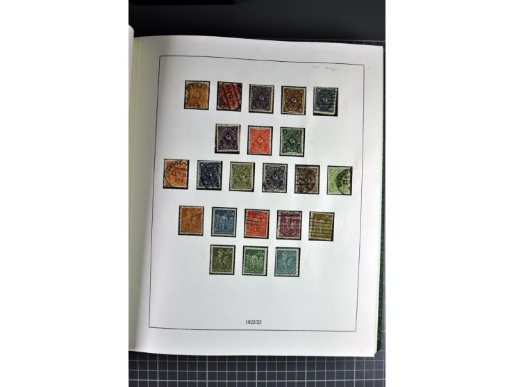 1872/1945, ungebrauchte und gestempelte reichhaltige Sammlung mit allen Blocks, die Erhaltung ist nicht immer einwandfrei, te