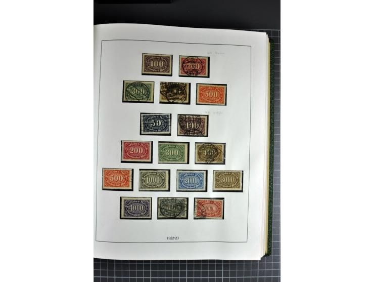 1872/1945, ungebrauchte und gestempelte reichhaltige Sammlung mit allen Blocks, die Erhaltung ist nicht immer einwandfrei, te