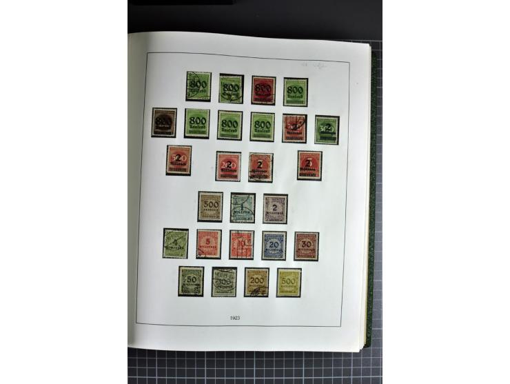 1872/1945, ungebrauchte und gestempelte reichhaltige Sammlung mit allen Blocks, die Erhaltung ist nicht immer einwandfrei, te