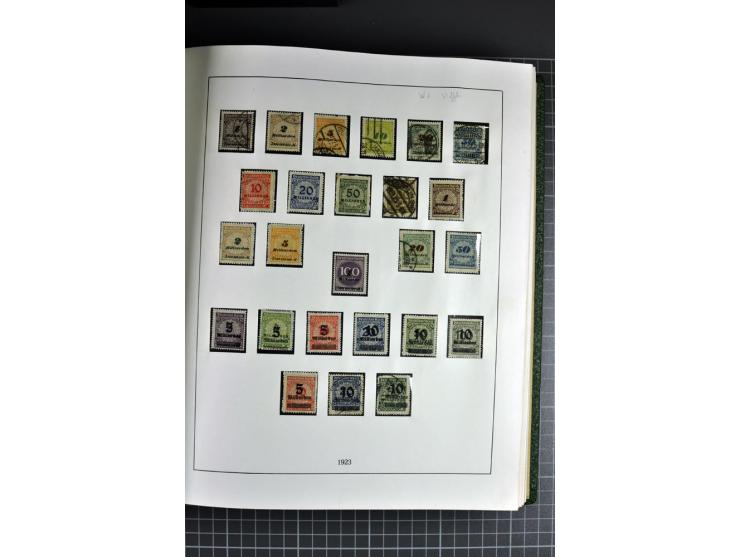 1872/1945, ungebrauchte und gestempelte reichhaltige Sammlung mit allen Blocks, die Erhaltung ist nicht immer einwandfrei, te