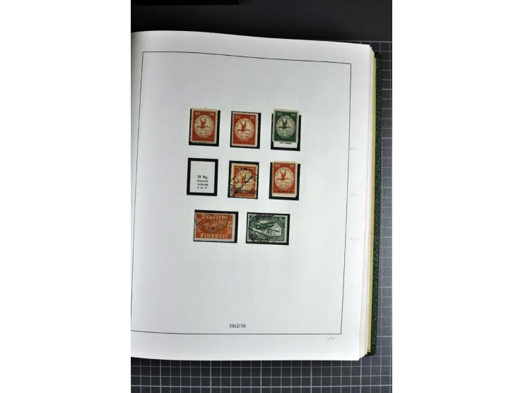 1872/1945, ungebrauchte und gestempelte reichhaltige Sammlung mit allen Blocks, die Erhaltung ist nicht immer einwandfrei, te